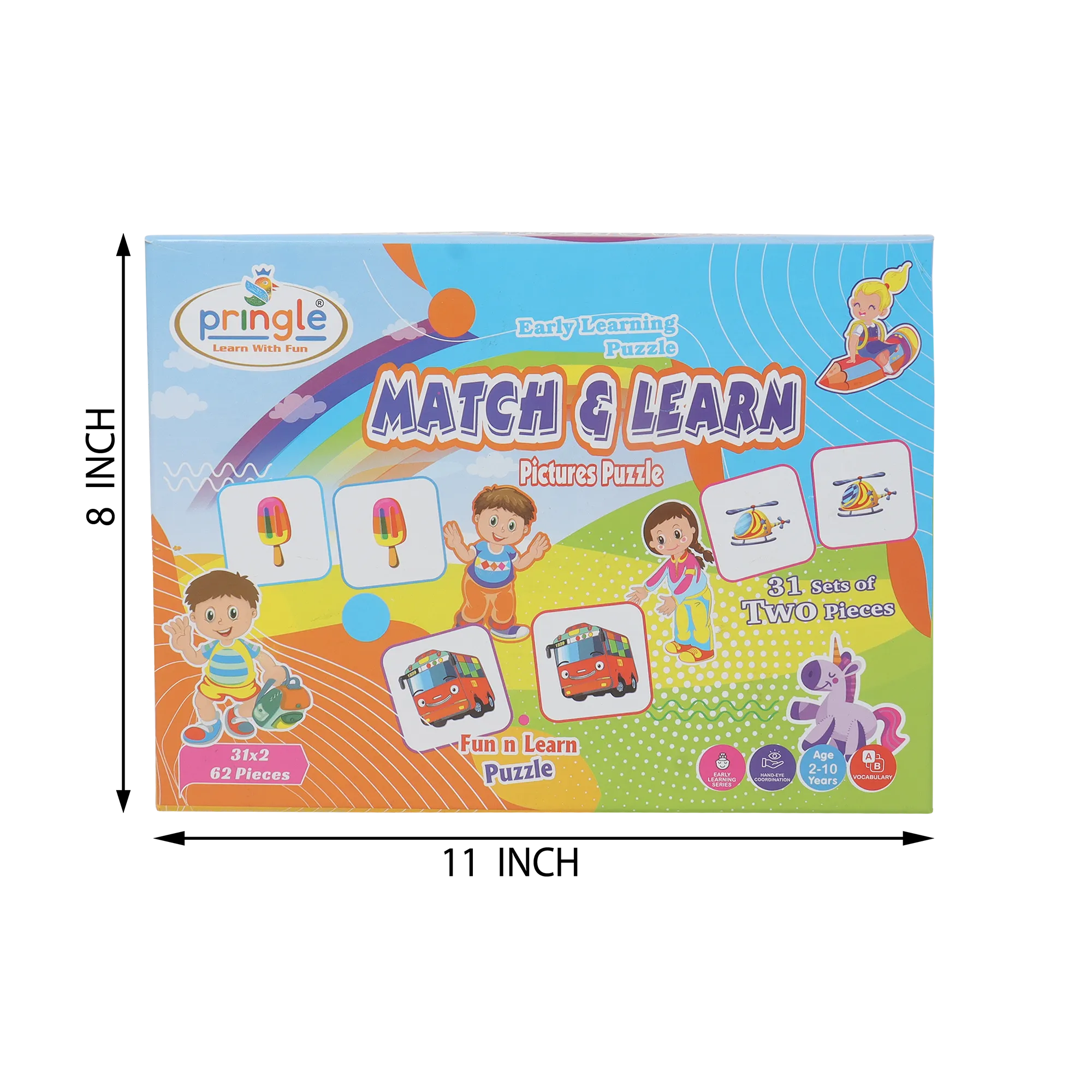 PR27 Match & Learn Pictures Puzzle